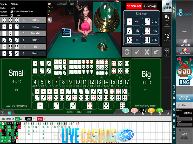 骰寶 - DreamX百家樂娛樂城